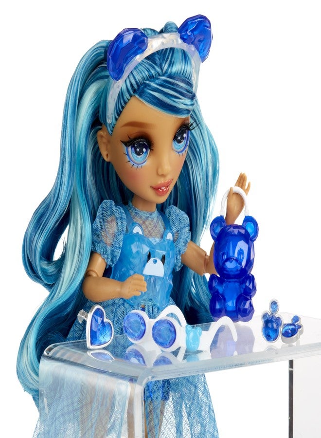 Rainbow High Creative Crystals Skyler - Blue 11” Fashion Doll with Crystal Accessory Make It Kit, Ring for You, DIY, Crafts, Resin Play, Kids Gift 8+ - Image 4